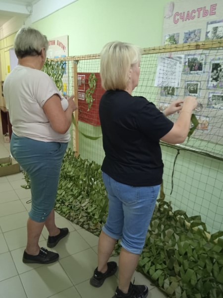 Плетение маскировочных сетей для СВО