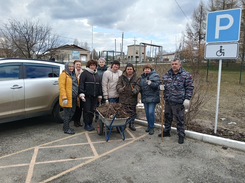 Субботник в рамках Месячника по благоустройству