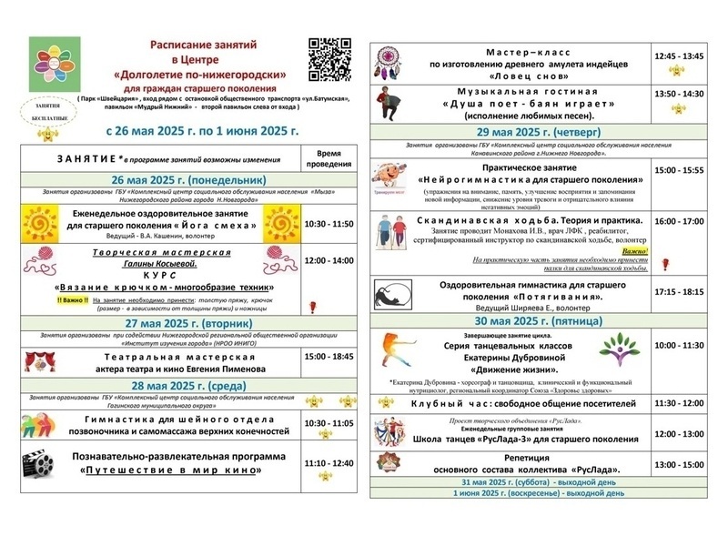 Долголетие по-нижегородски