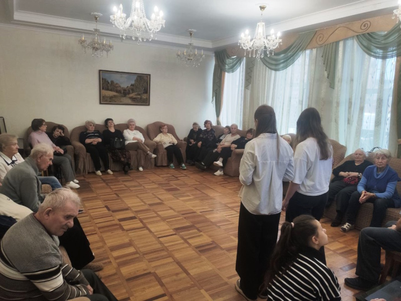 Учиться, служа другим!