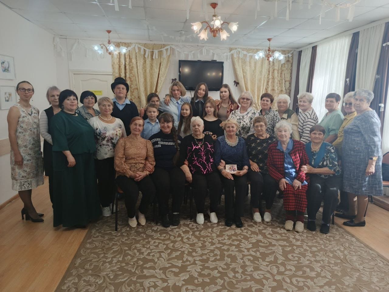 1 октября в отделении дневного пребывания состоялось открытие очередной смены