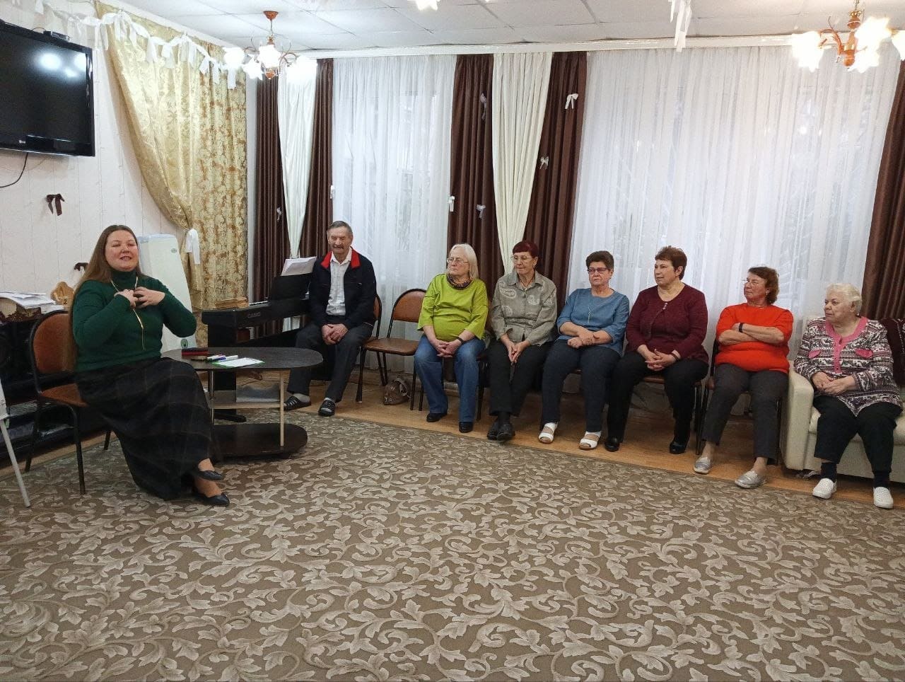 беседа с психологом