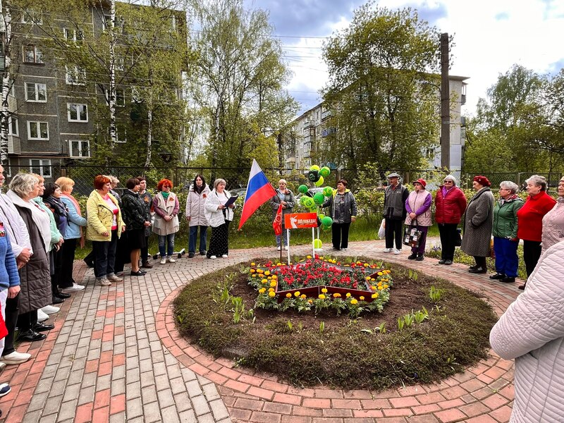 Цветочная клумба 