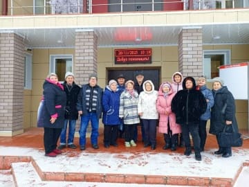 Получатели социальных услуг отделения дневного пребывания сегодня с огромным удовольствием сходили в кино. 