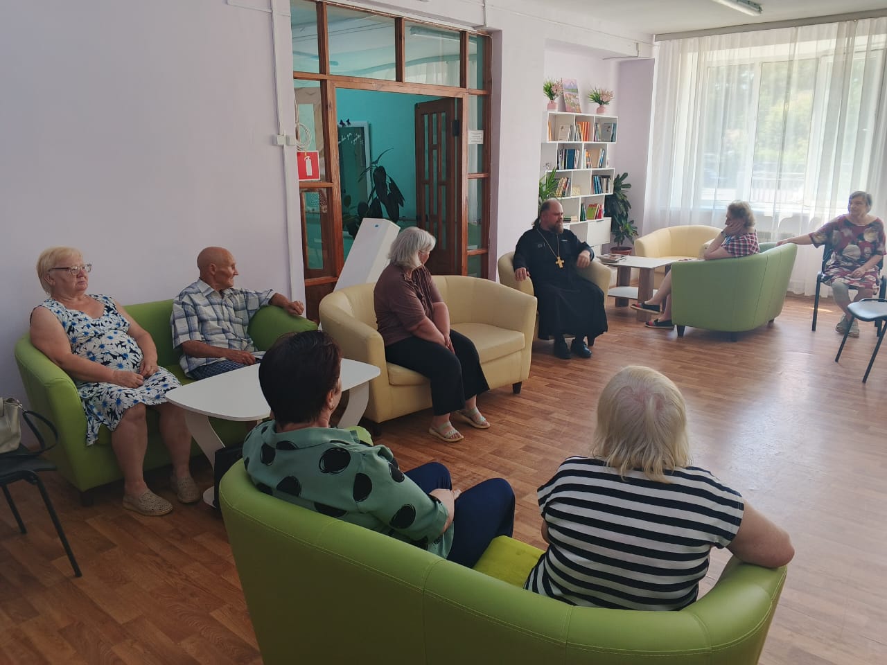 Встреча с отцом Антонием на тему «Память преподобного Сергия Радонежского» 