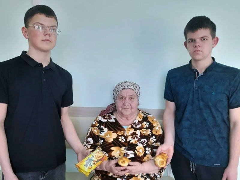 Праздничный десант в больницу
